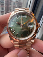 Rolex Sunday calendar type Rose gold 40 millimeters m228235-0025