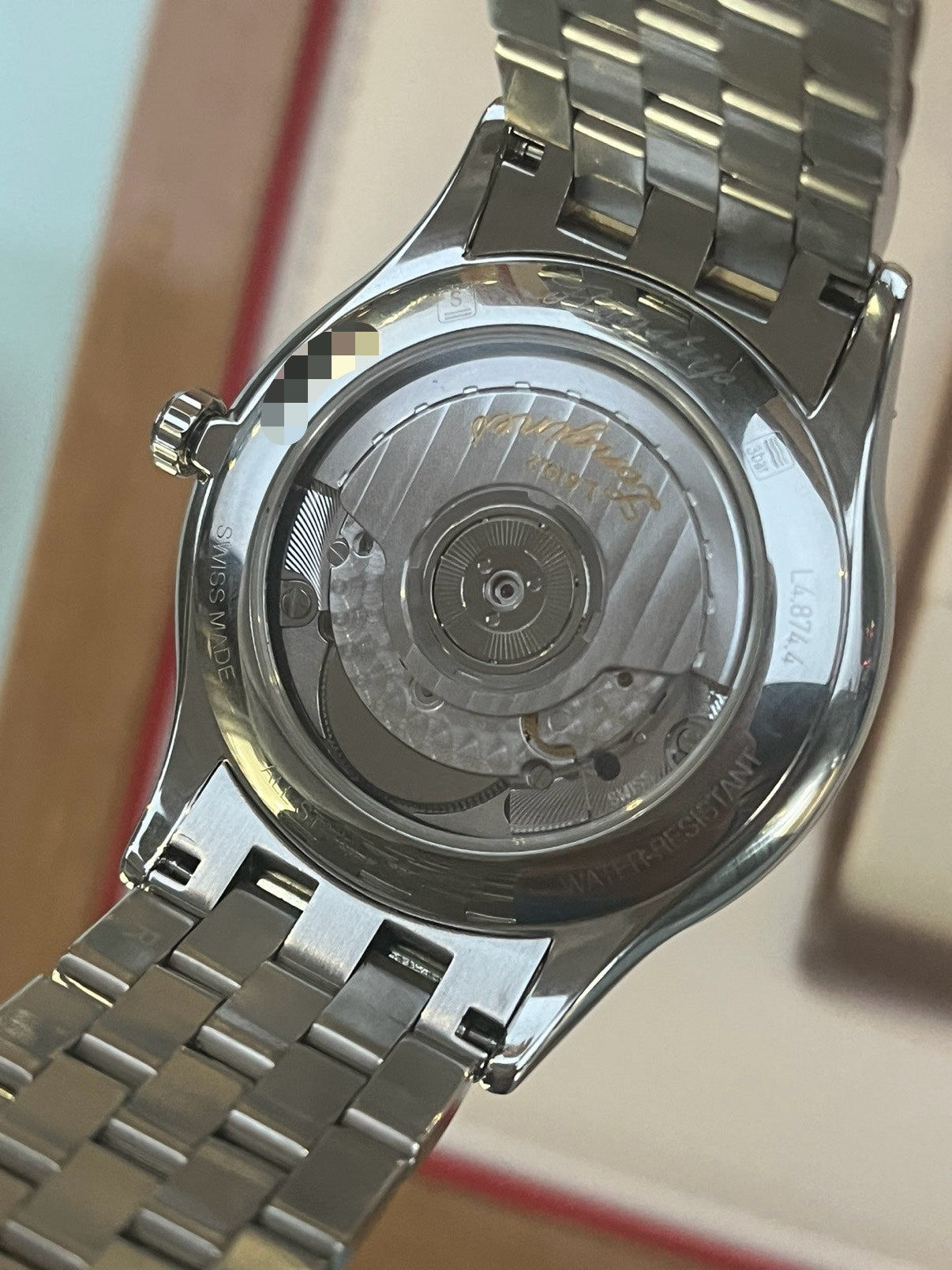 Longines Elegance Gray Automatic (self-winding) watch 38.50 millimeters L4.874.4.72.6