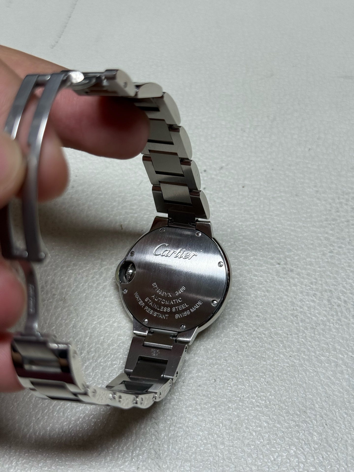 Cartier Blue balloon Automatic (self-winding) watch 33 millimeters W6920071