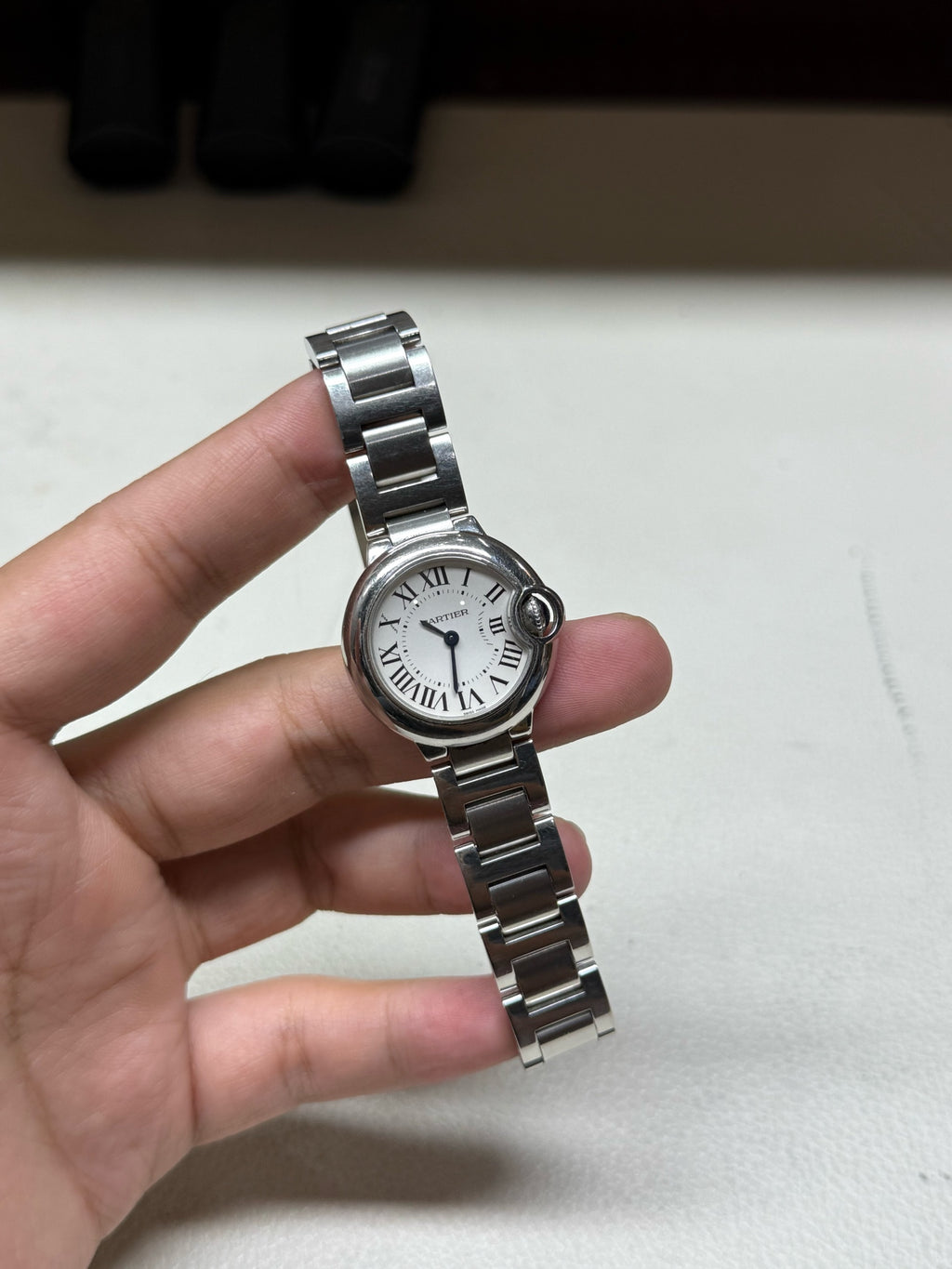 Cartier Blue balloon Quartz watch 28.6 millimeters W69010Z4