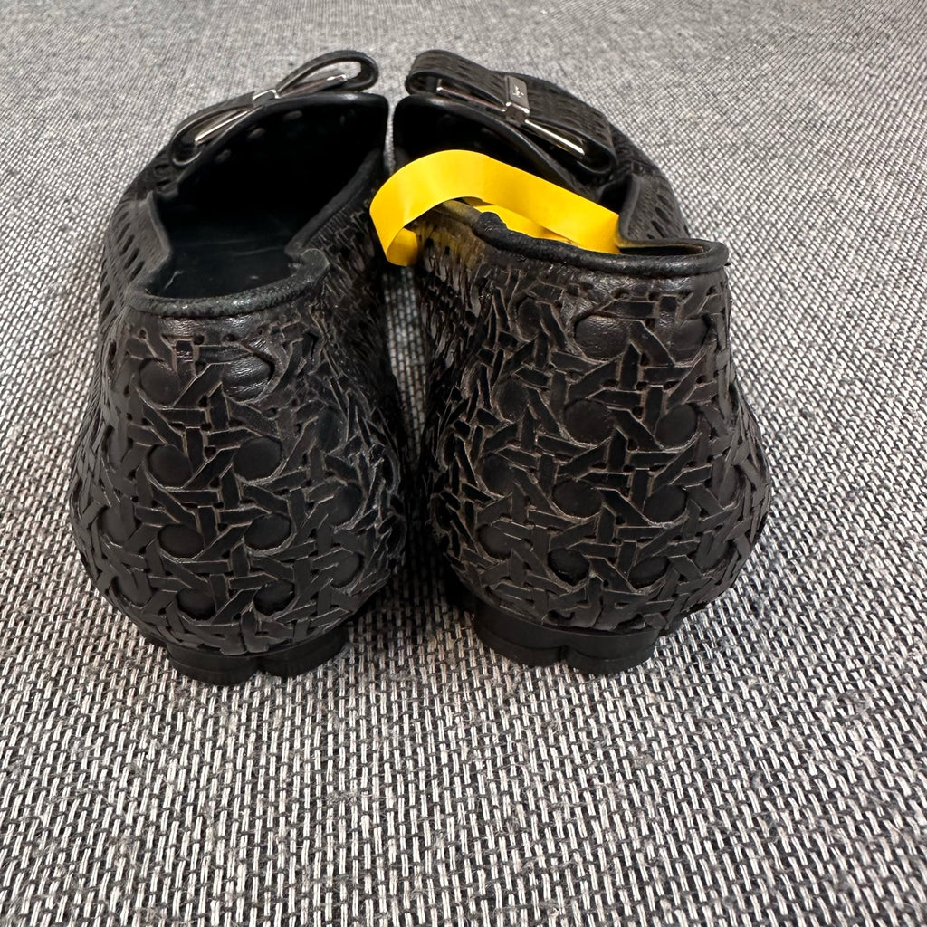 Salvatore Ferragamo Black Loafers