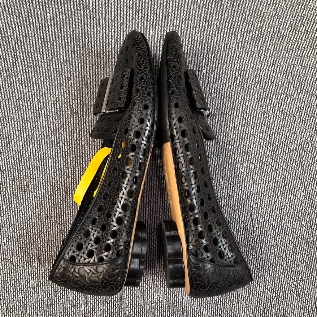 Salvatore Ferragamo Black Loafers