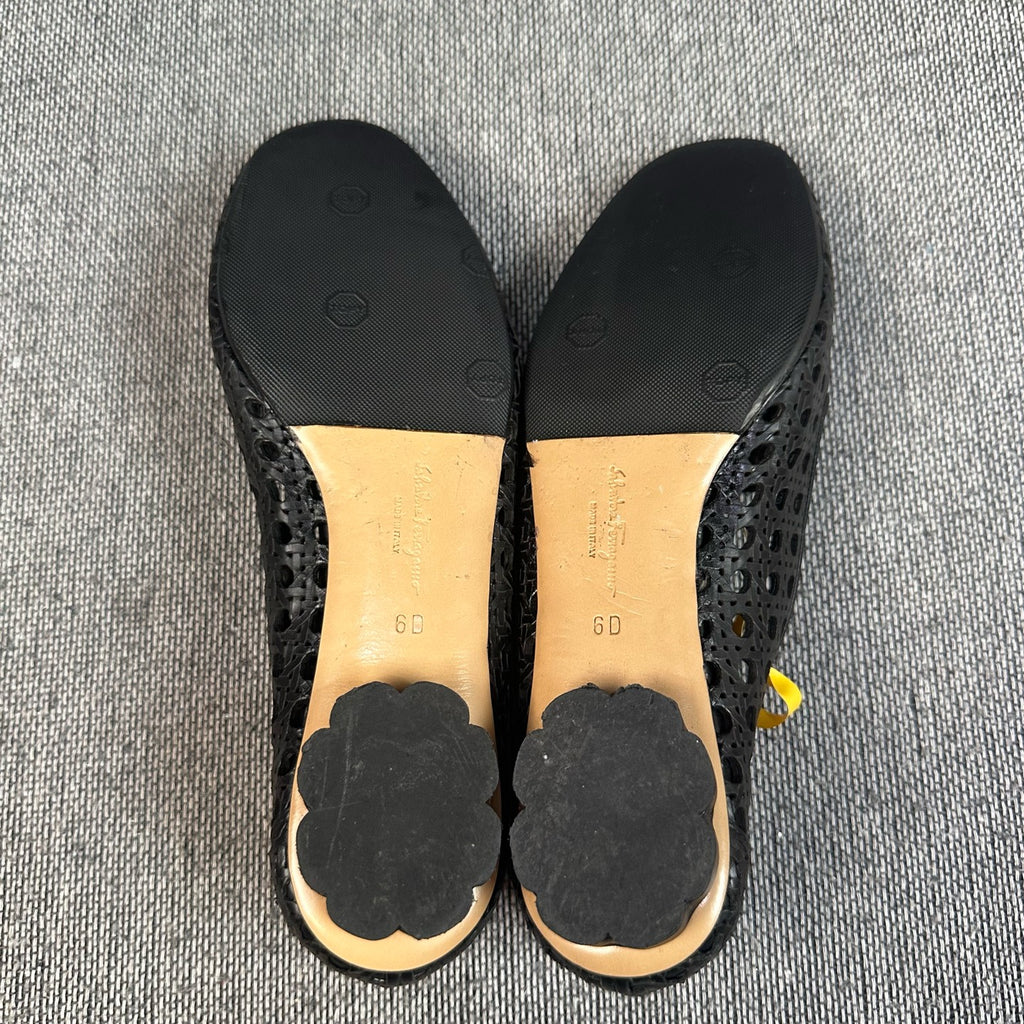 Salvatore Ferragamo Black Loafers