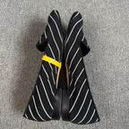 空白 Navy Loafers