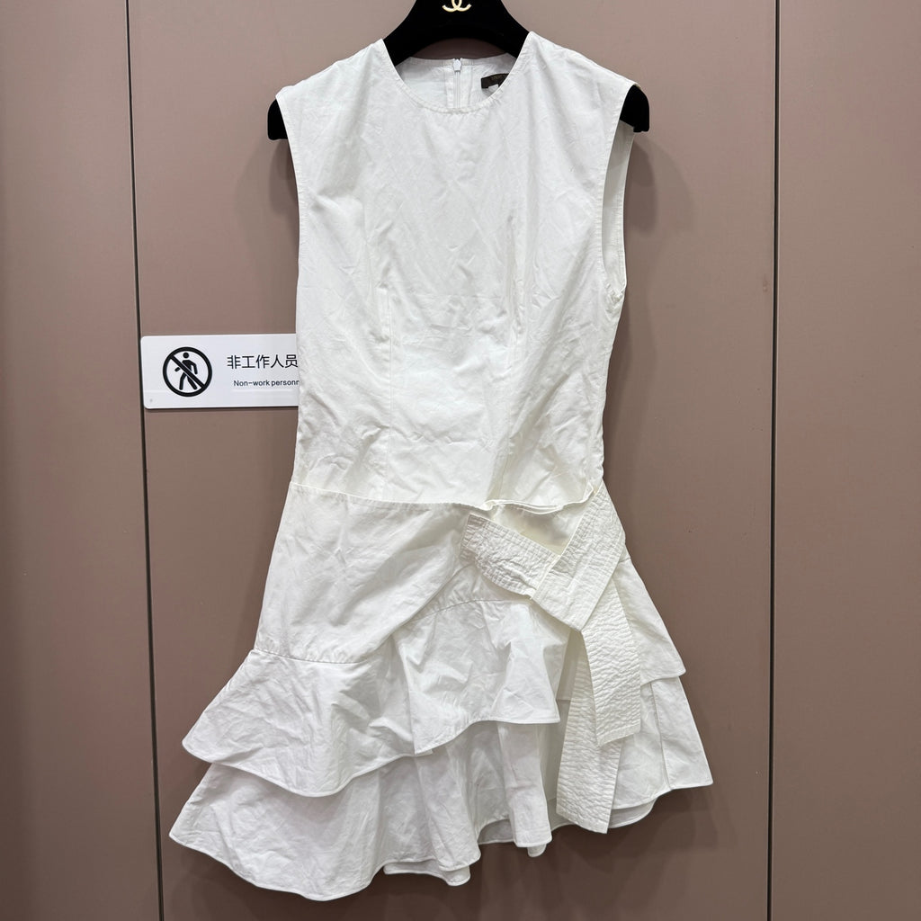 Louis Vuitton White Dress