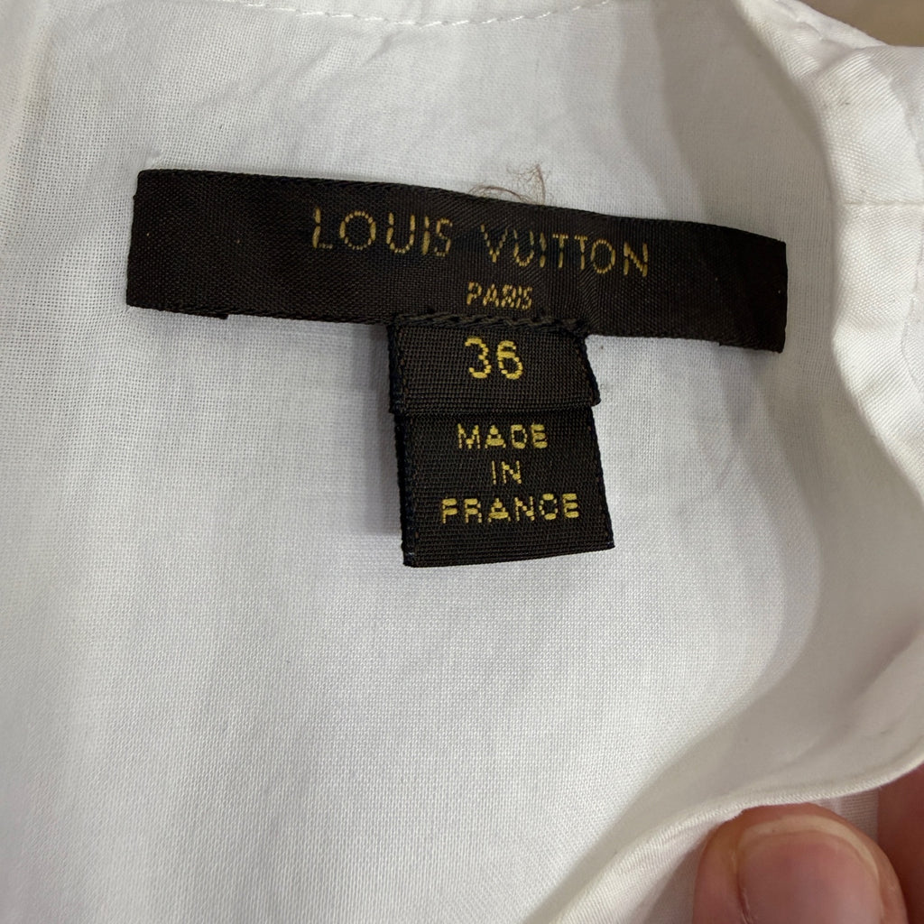 Louis Vuitton White Dress
