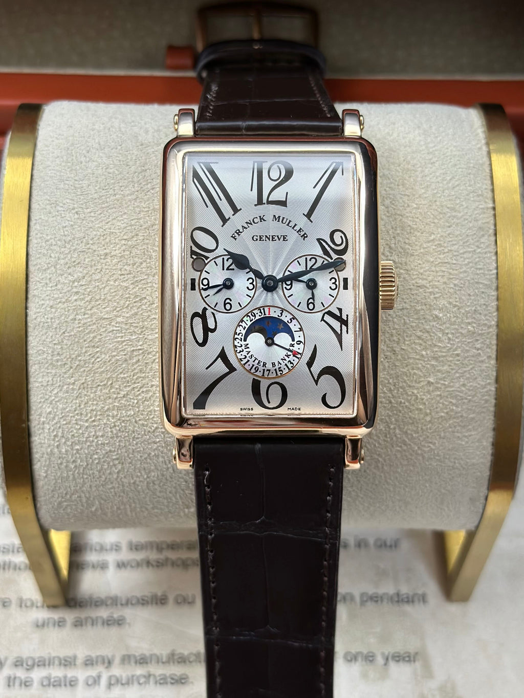 Franck Muller Brown Automatic (self-winding) watch