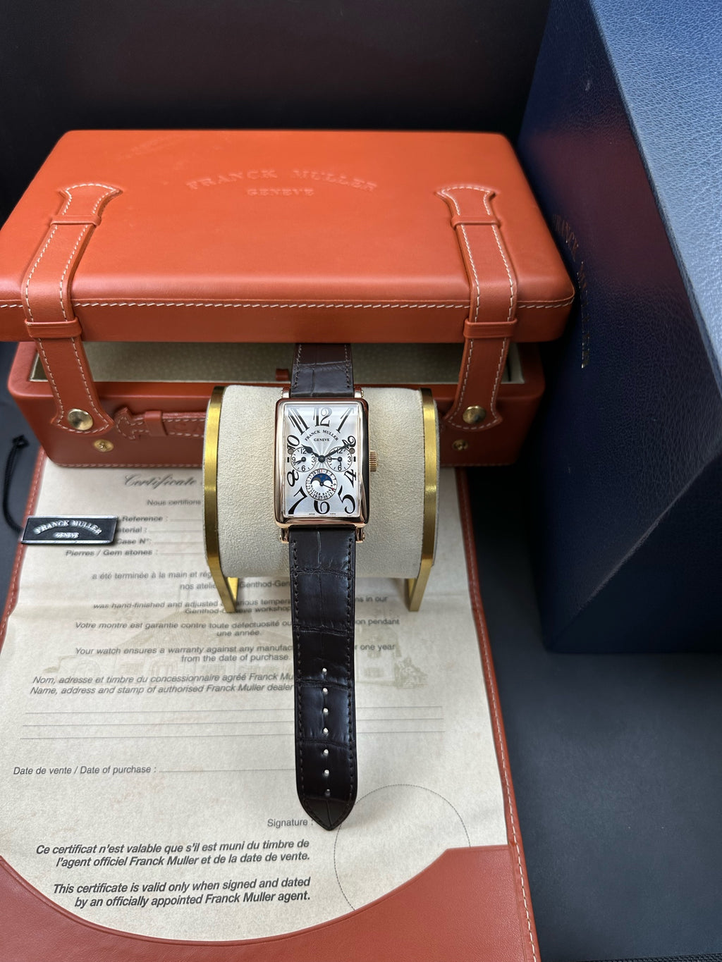Franck Muller Brown Automatic (self-winding) watch