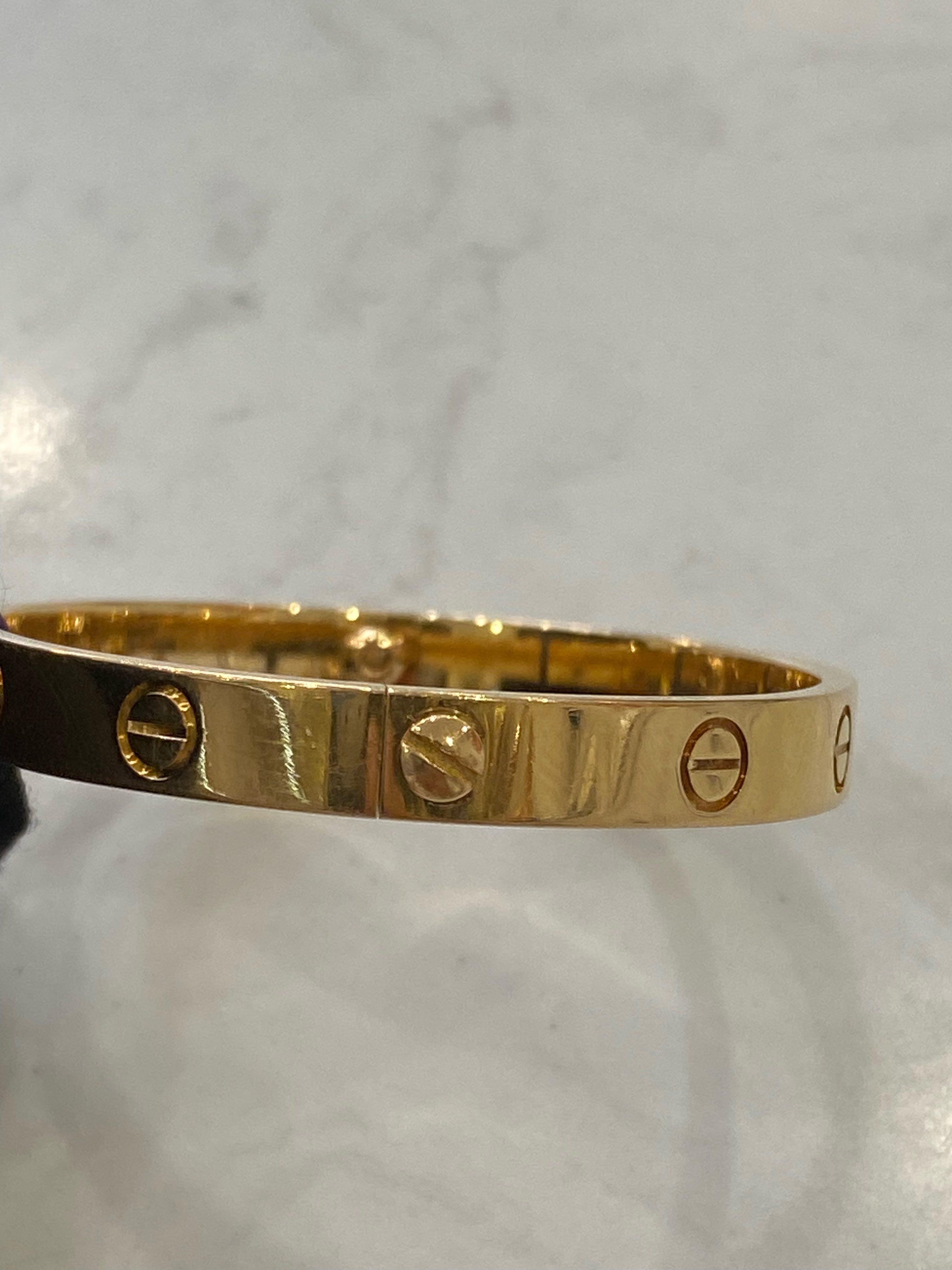 Cartier Rose gold Bangle