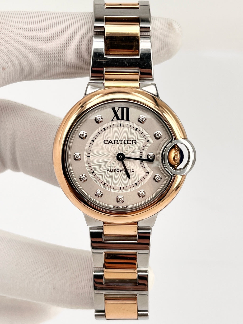 Cartier Rose gold Automatic (self-winding) watch