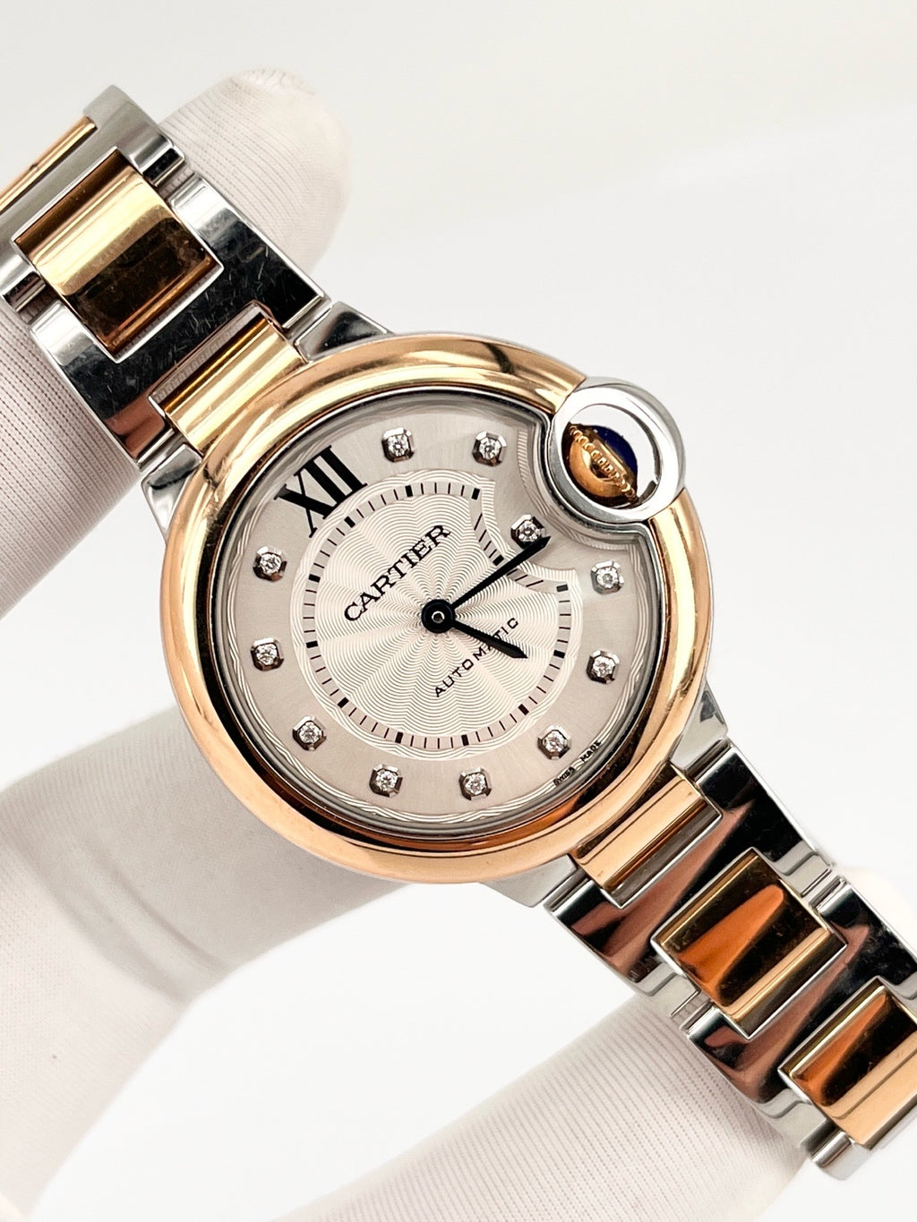 Cartier Rose gold Automatic (self-winding) watch