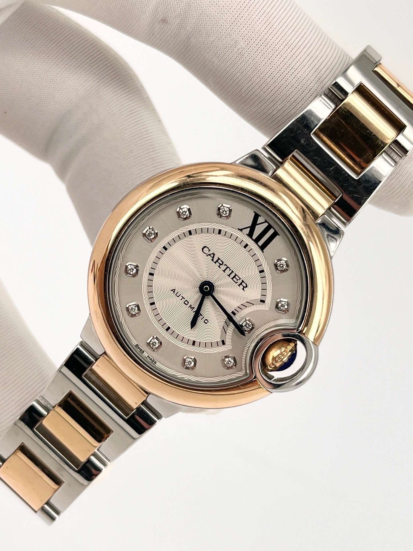 Cartier Rose gold Automatic (self-winding) watch
