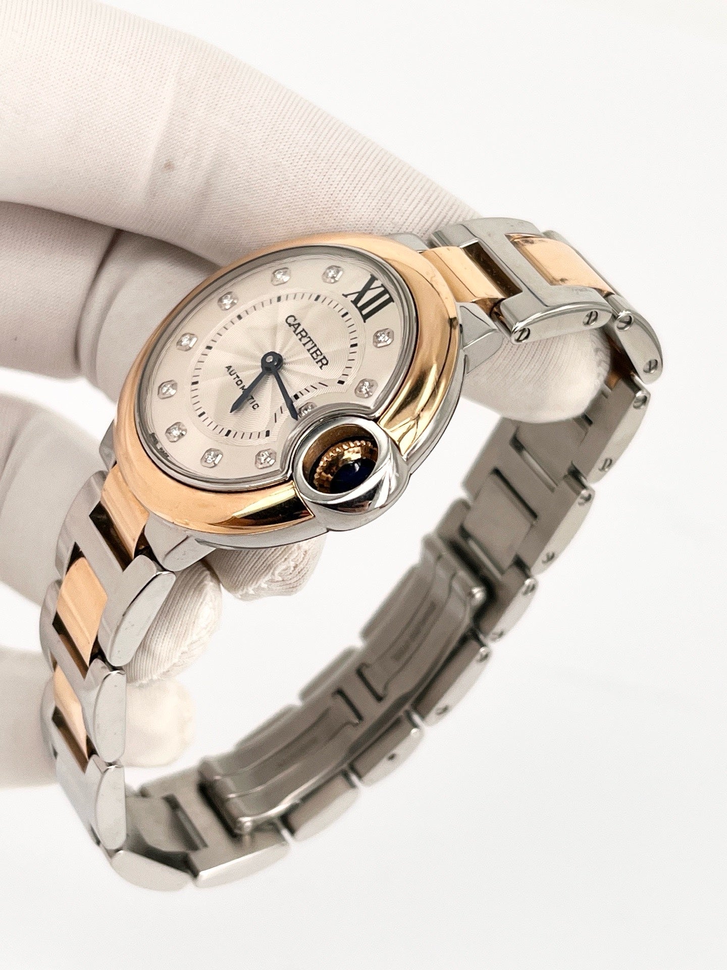 Cartier Rose gold Automatic (self-winding) watch