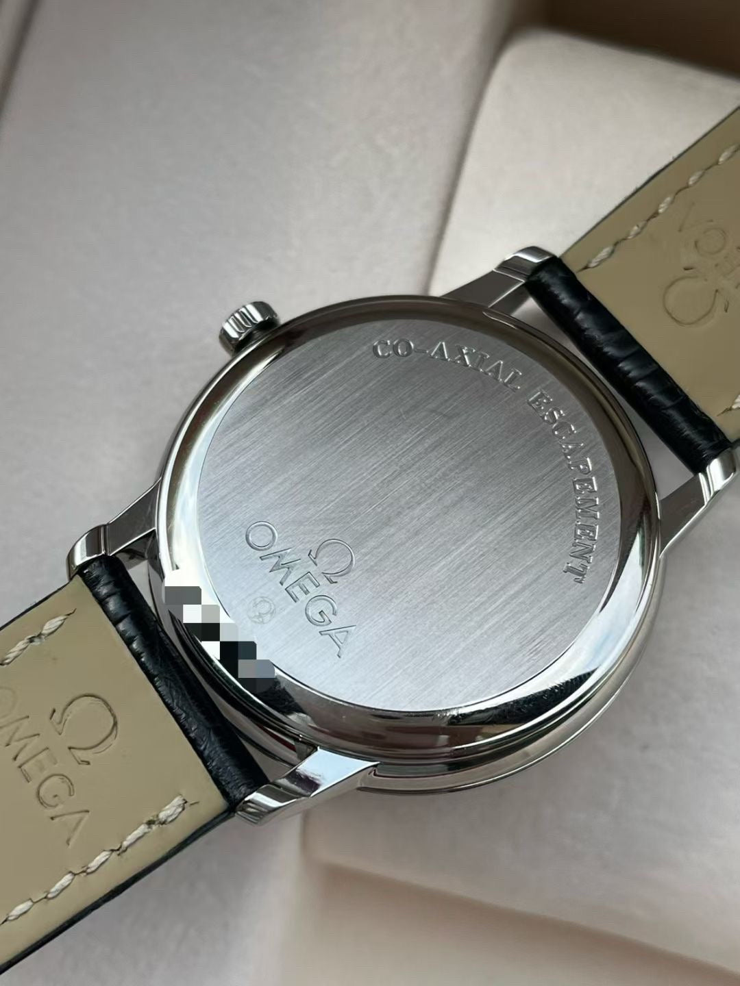 Omega Dish fly Gray Automatic (self-winding) watch 39 millimeters 4813.30.01