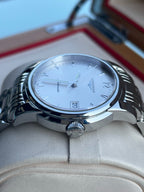 Longines Watchmaking tradition White Automatic (self-winding) watch 38.5 millimeters L2.763.4.72.6