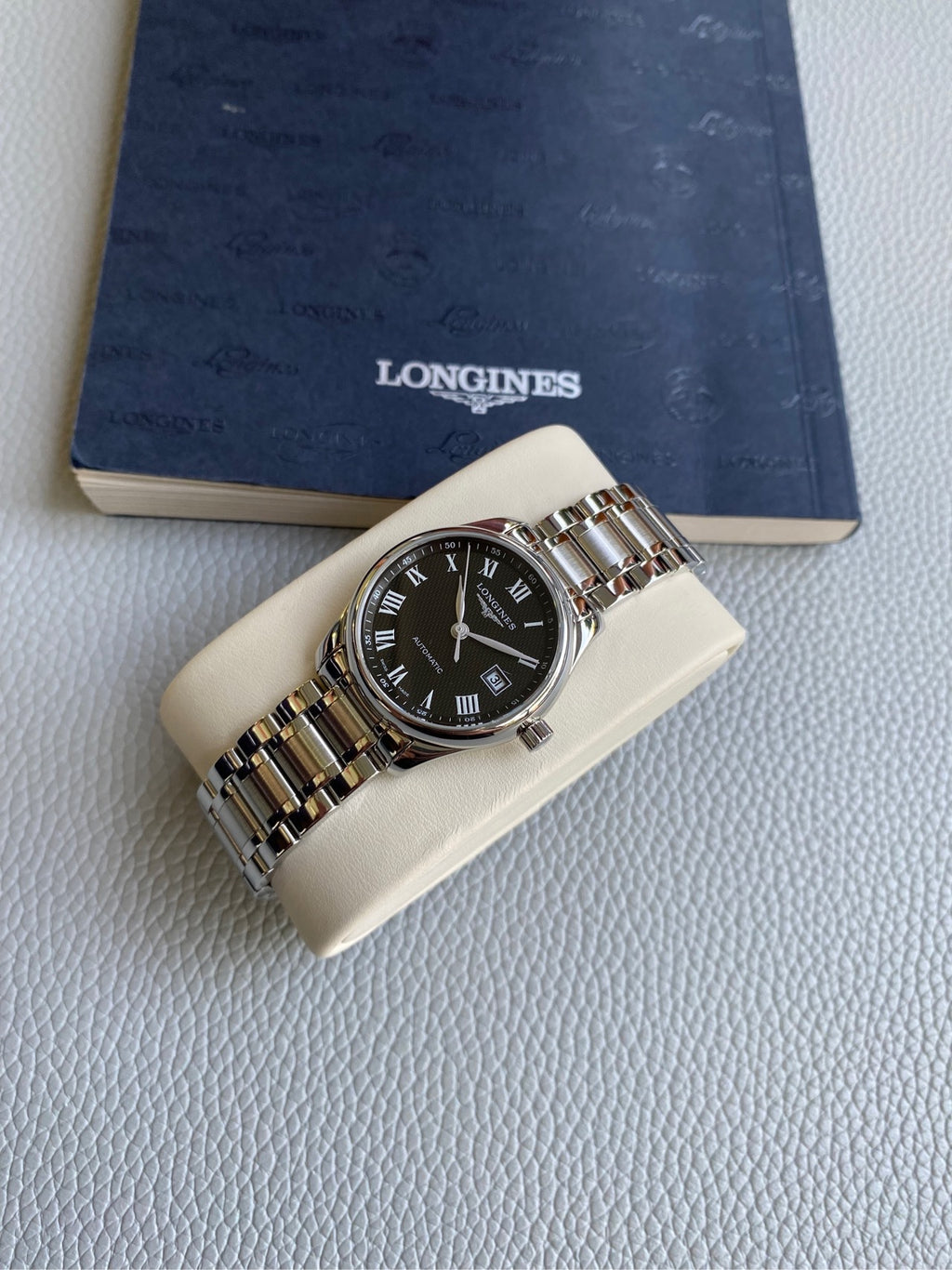 Longines Watchmaking Tradition Black Automatic (self-winding) watch 29 millimeters L2.257.4.51.6