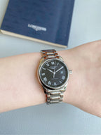 Longines Watchmaking Tradition Black Automatic (self-winding) watch 29 millimeters L2.257.4.51.6