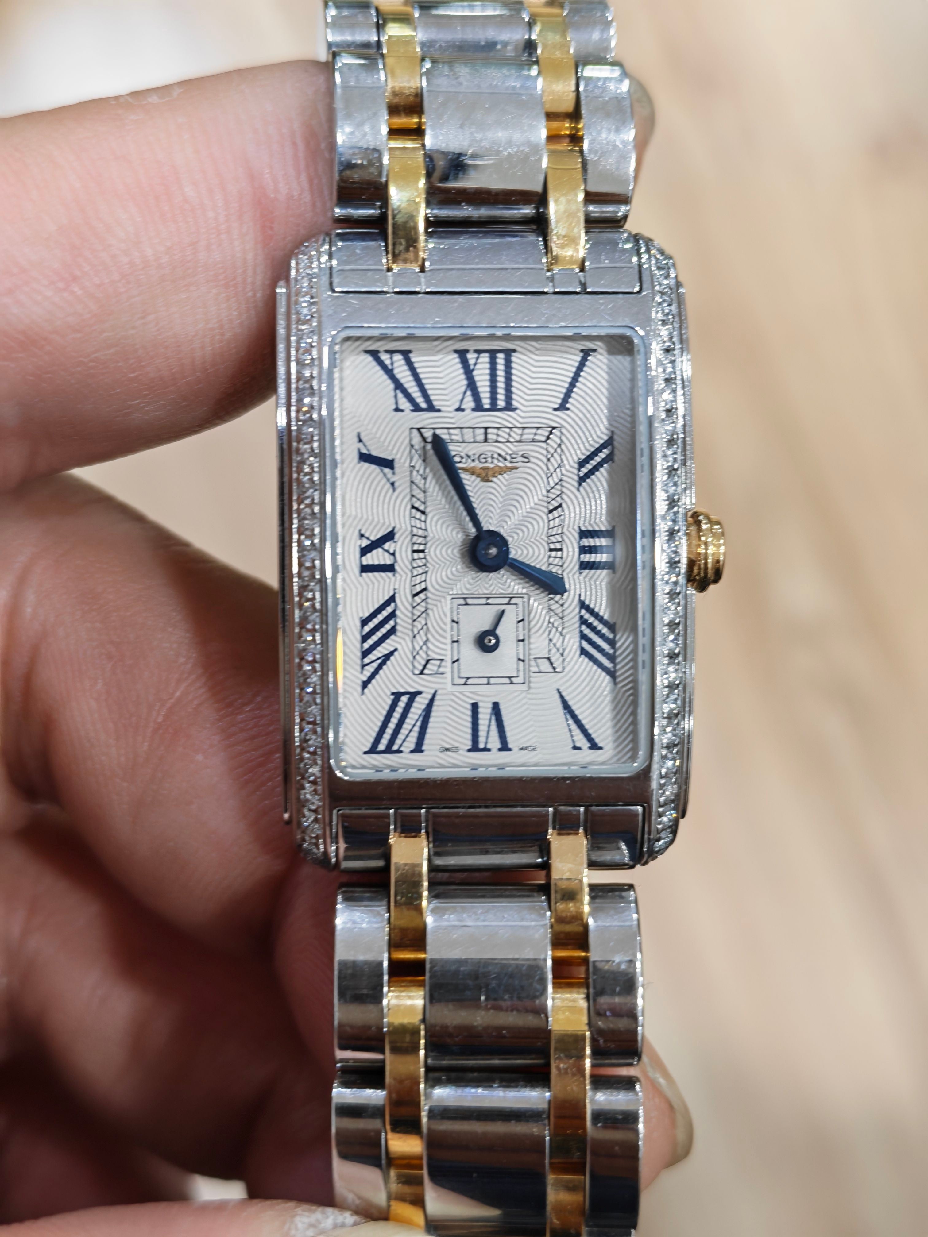 Longines Longines Dolcevita Collection Rose gold Quartz watch 20.80X32.00mm L5.255.5.79.7