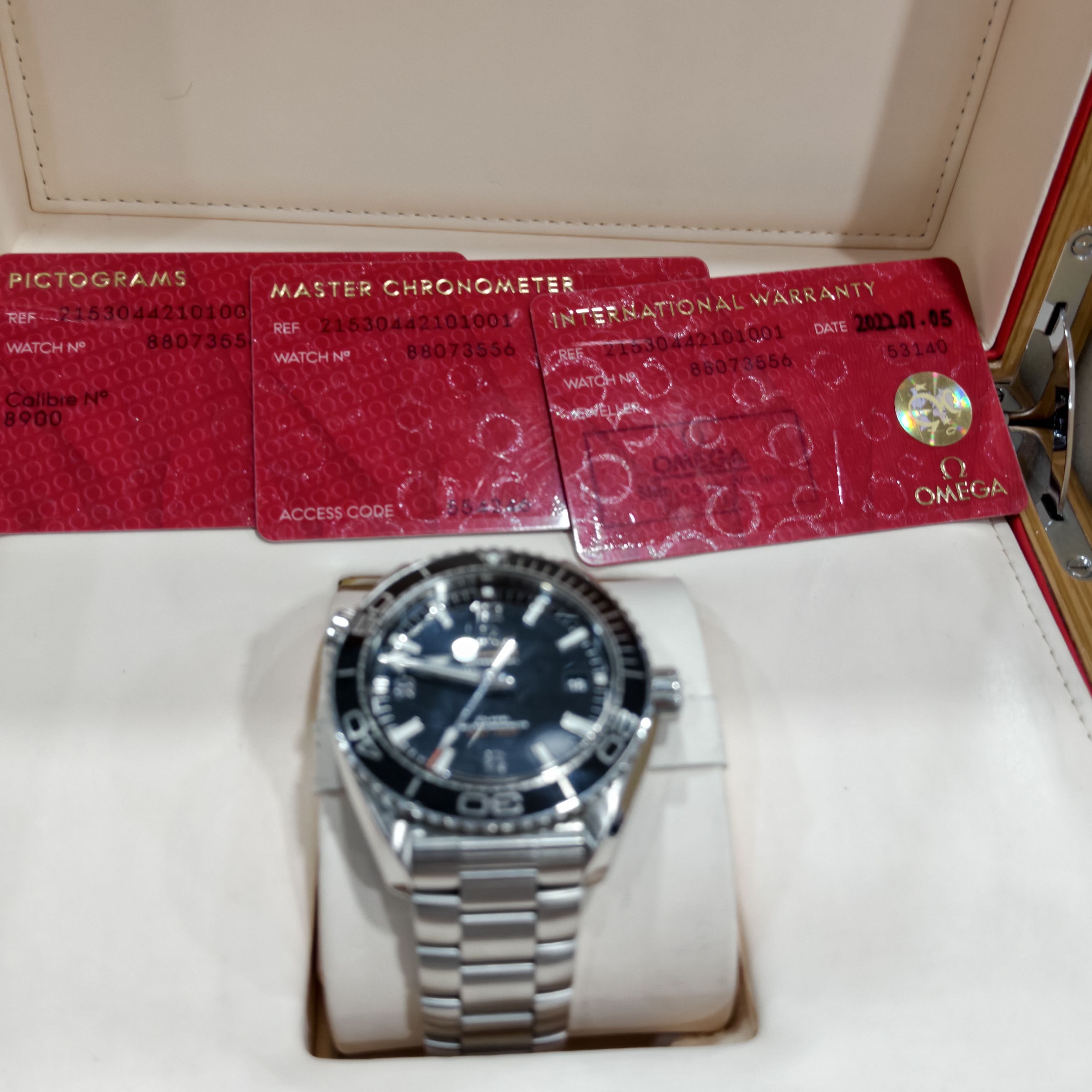 Omega Seahorse Series 43.5 215.30.44.21.01.001