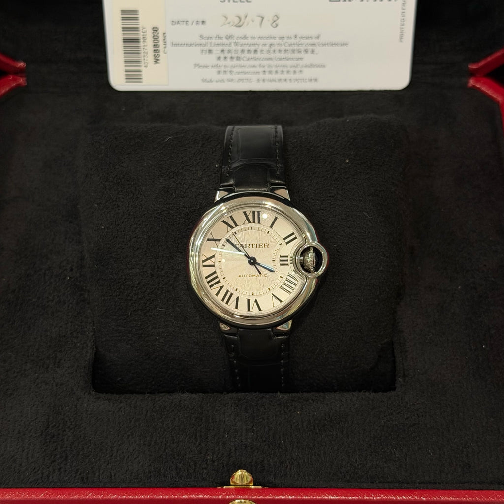 Cartier Ballon Bleu de Cartier Cartier Blue Balloon watch 33mm WSBB0030