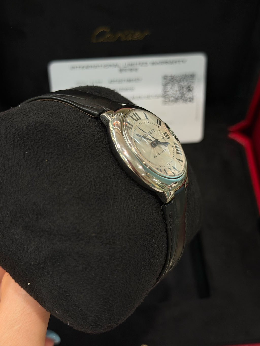 Cartier Ballon Bleu de Cartier Cartier Blue Balloon watch 33mm WSBB0030