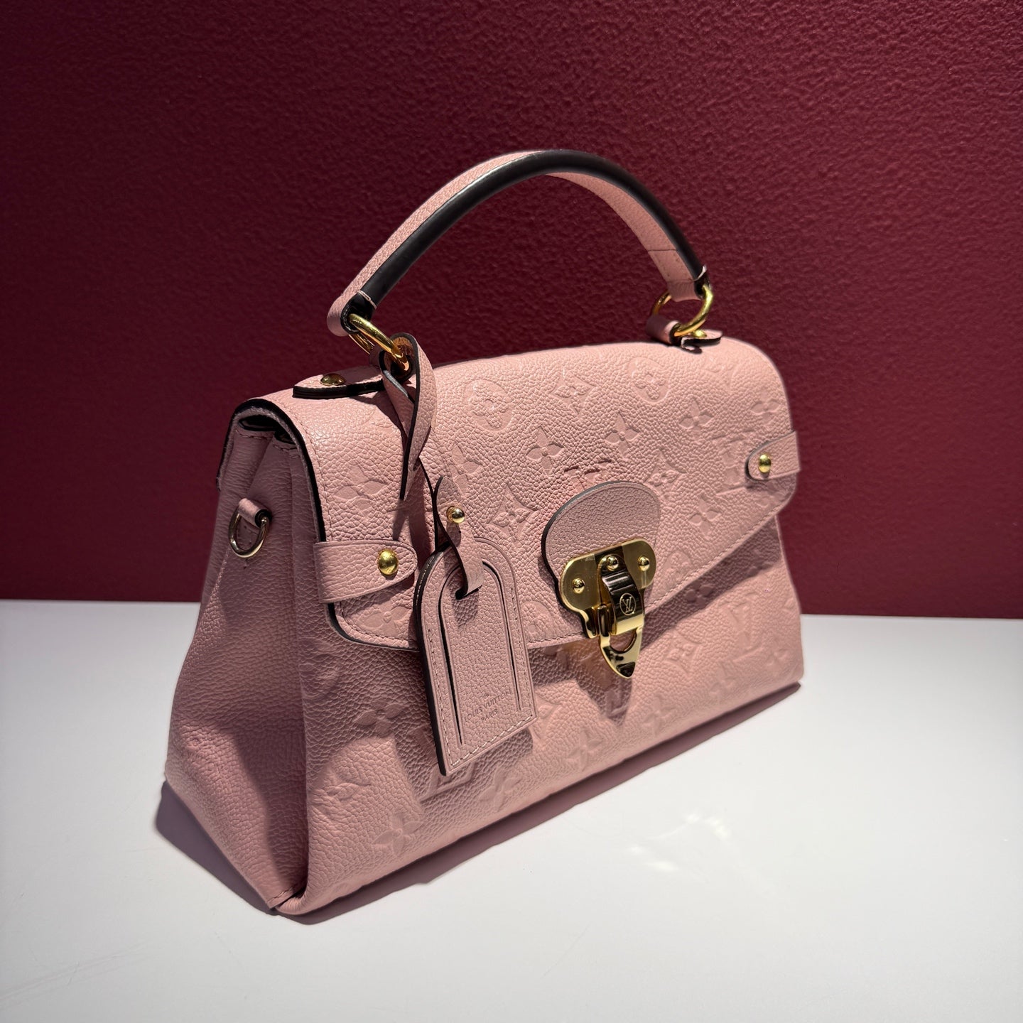 Louis Vuitton Pink Satchel M53942