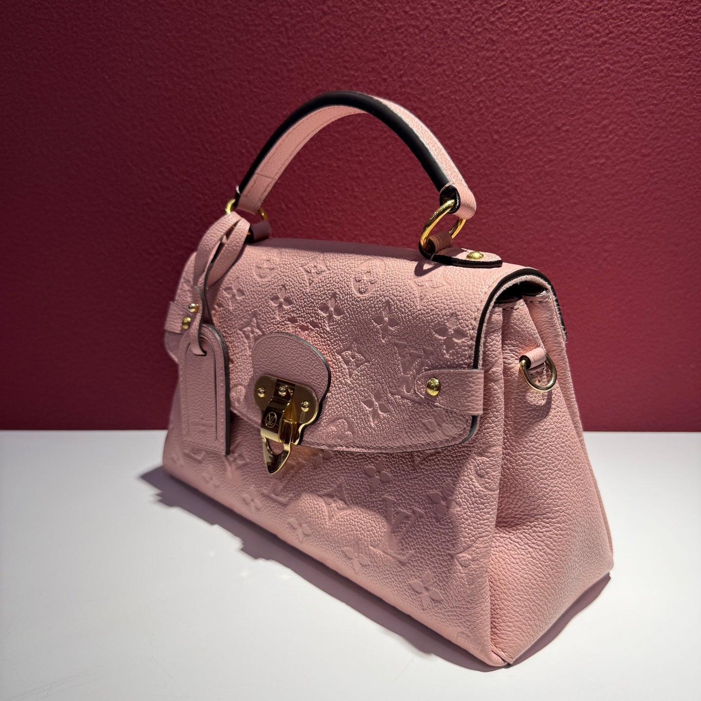 Louis Vuitton Pink Satchel M53942