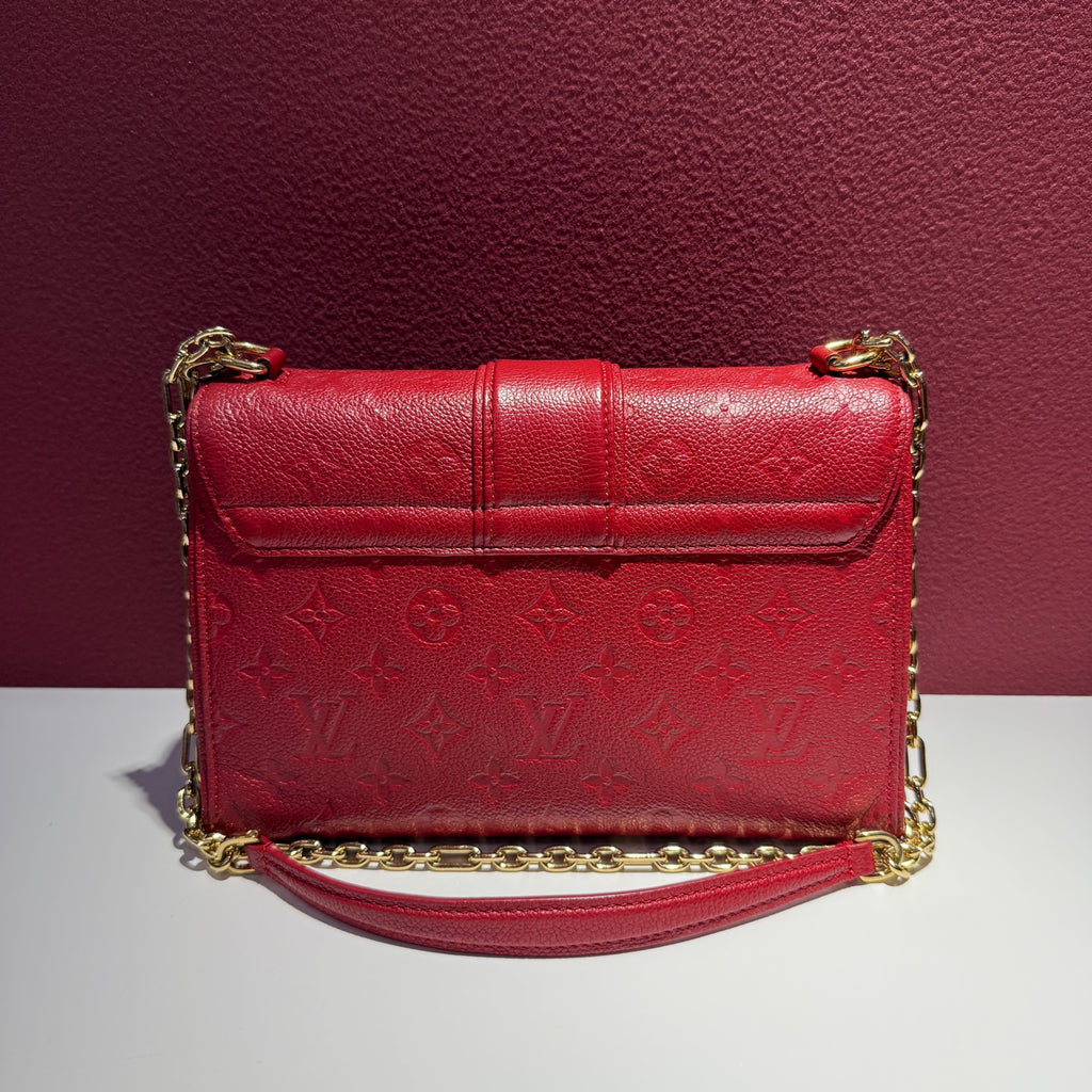 Louis Vuitton Red Crossbody 25.0x17.0x9.0cm M43393