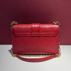 Louis Vuitton Red Crossbody 25.0x17.0x9.0cm M43393