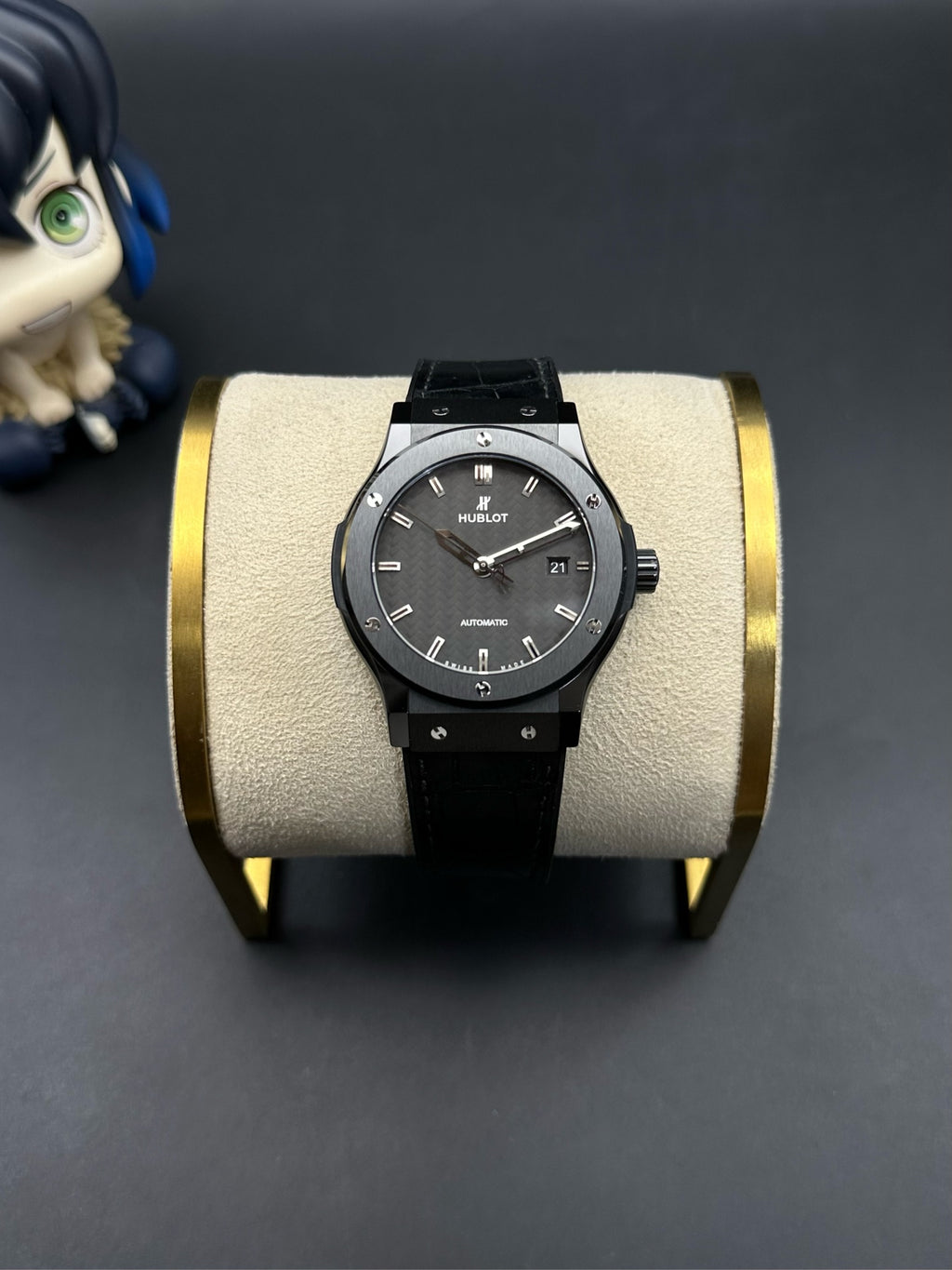 Hublot Carbon fiber Black Automatic (self-winding) watch