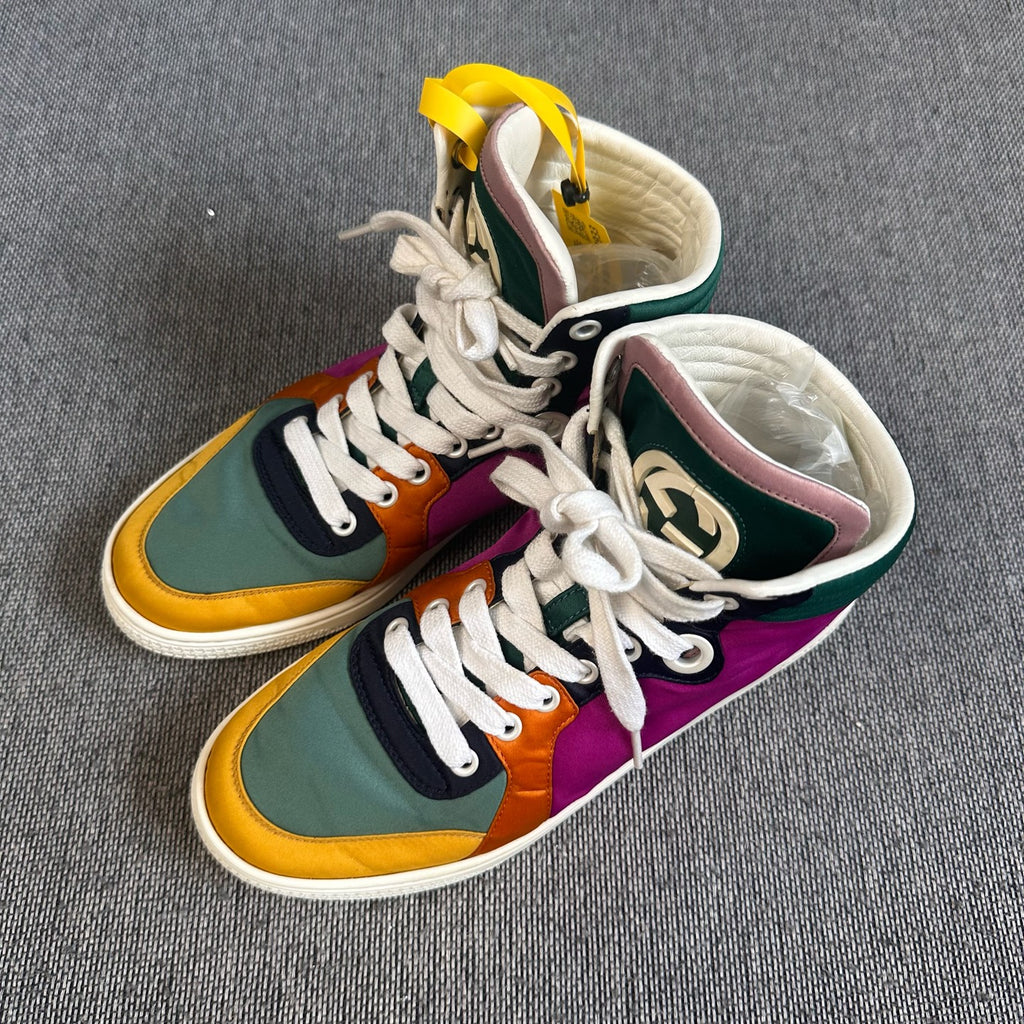 Gucci Alcantara Ankle boots