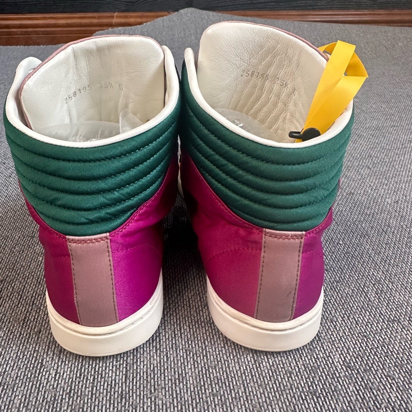 Gucci Alcantara Ankle boots