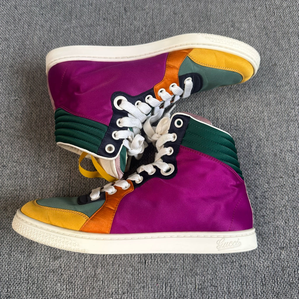 Gucci Alcantara Ankle boots