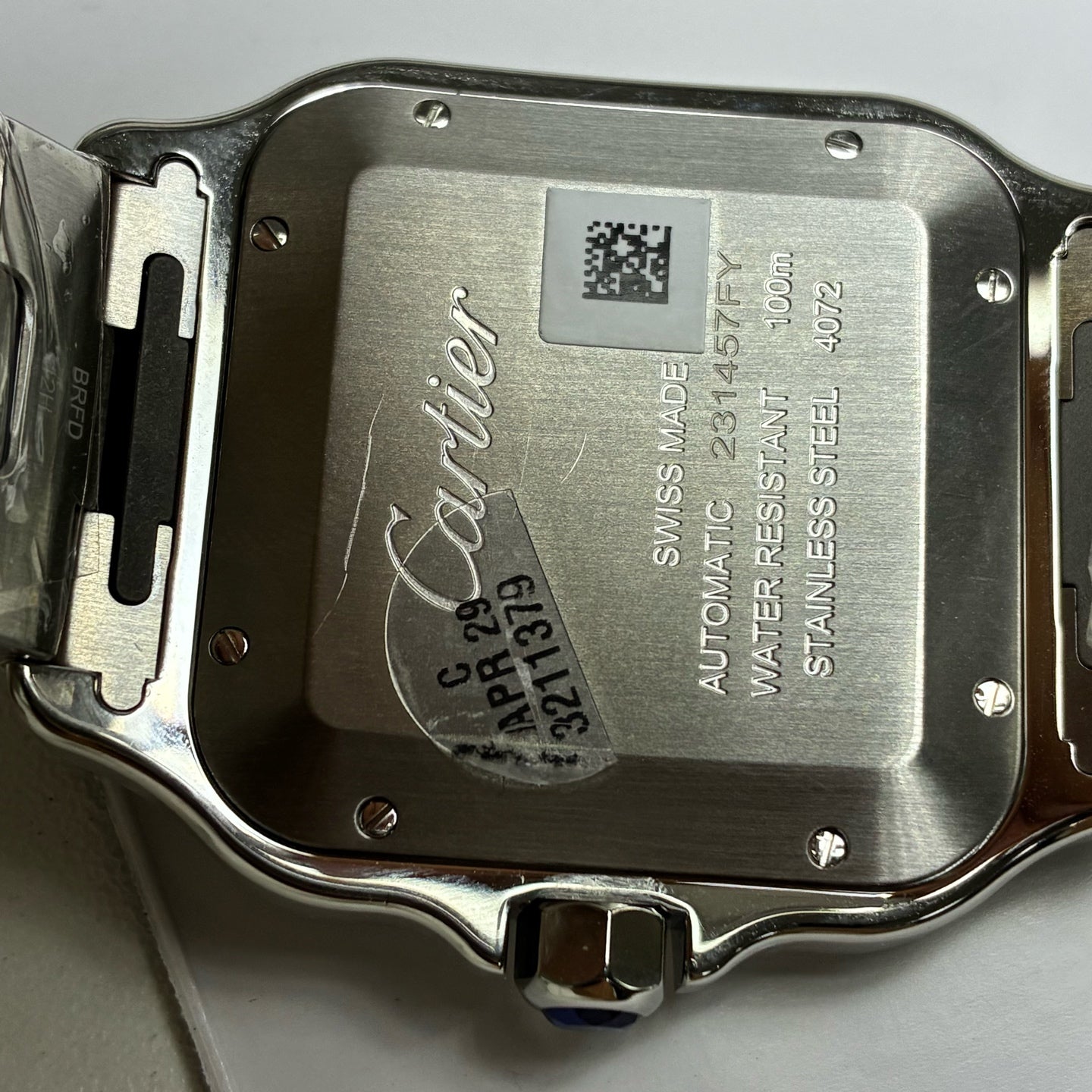 Cartier Santos de Cartier watch 39.8mm WSSA0096