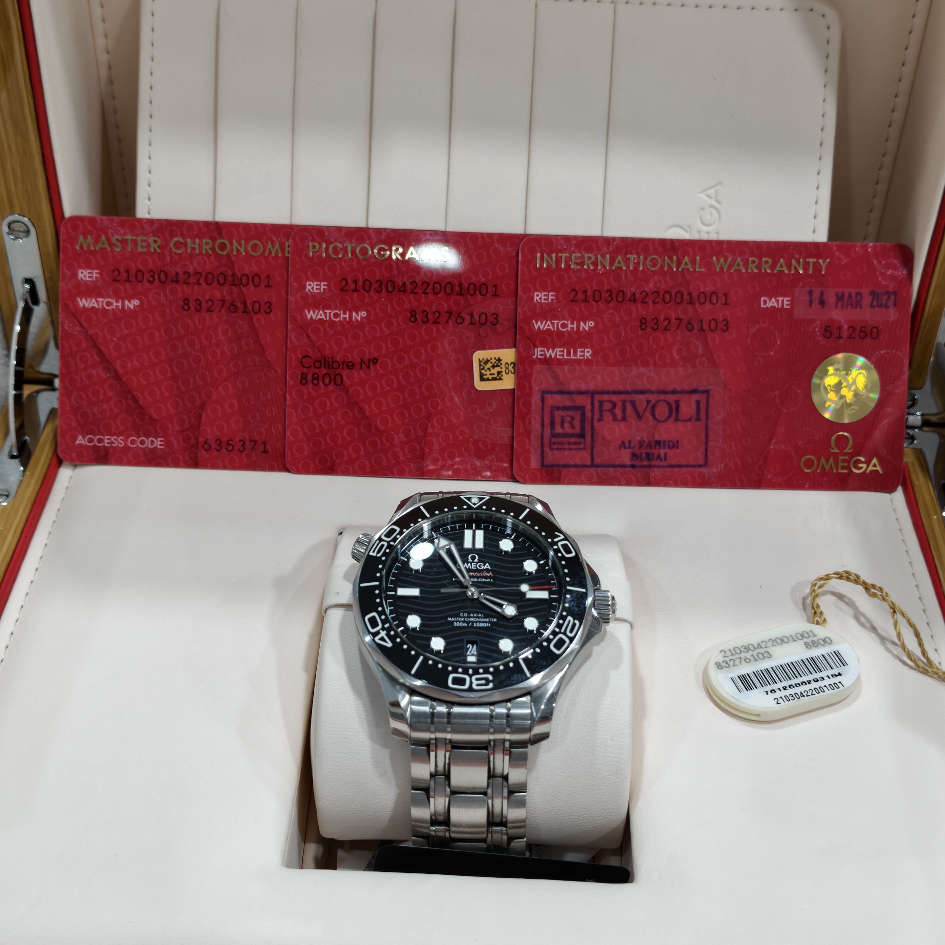 Omega Seahorse Series 42 210.30.42.20.01.001