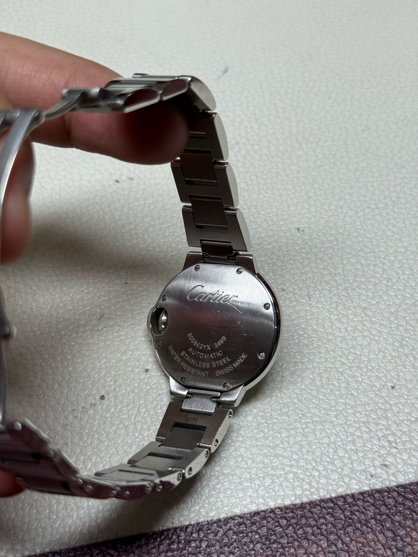 Cartier Blue balloon Automatic (self-winding) watch 33 millimeters W6920071