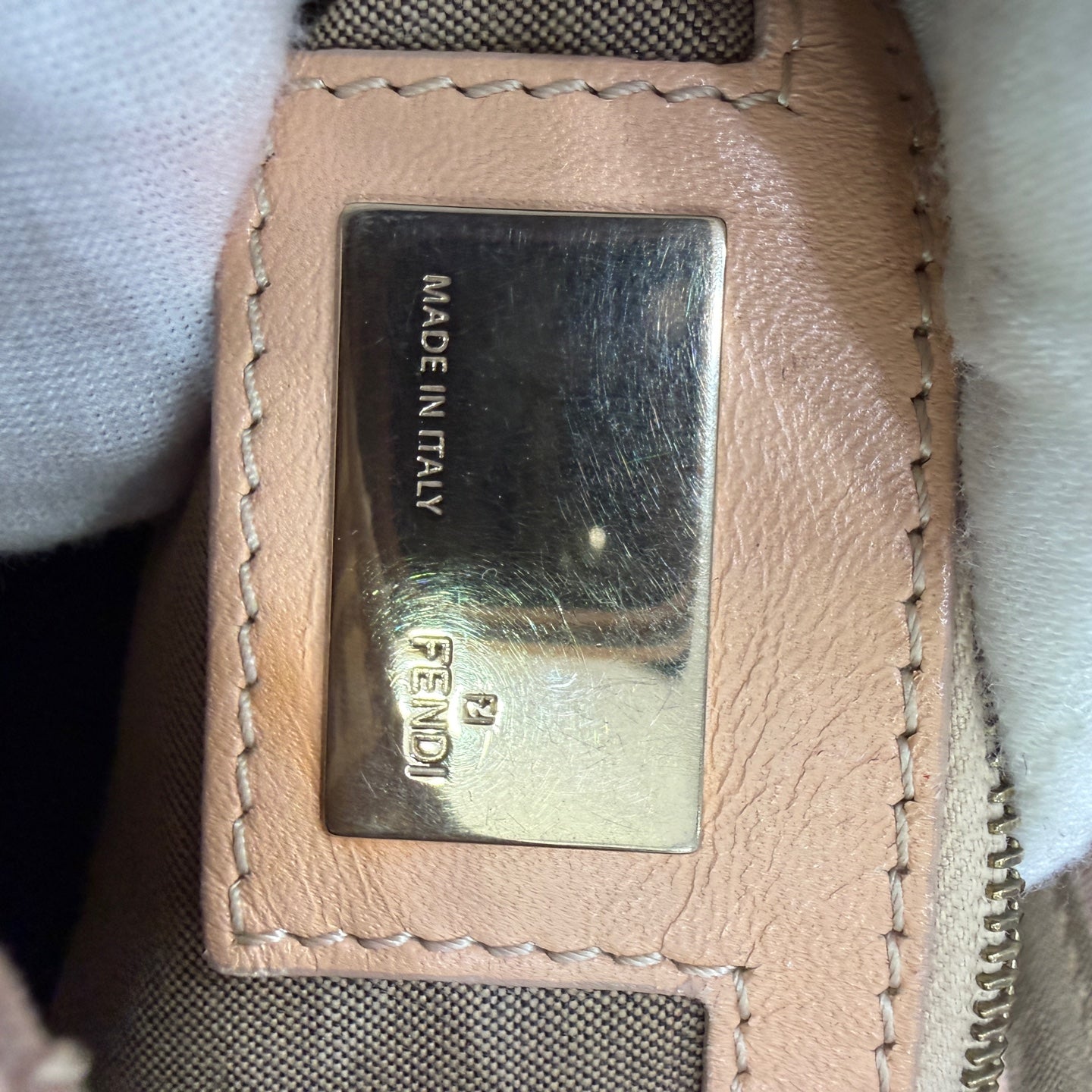 Fendi Pink Shoulder Bag