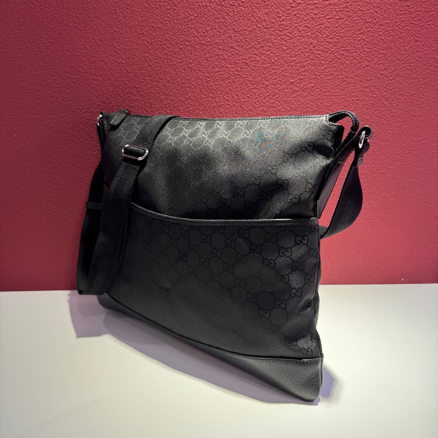 Gucci Cordura Black Crossbody