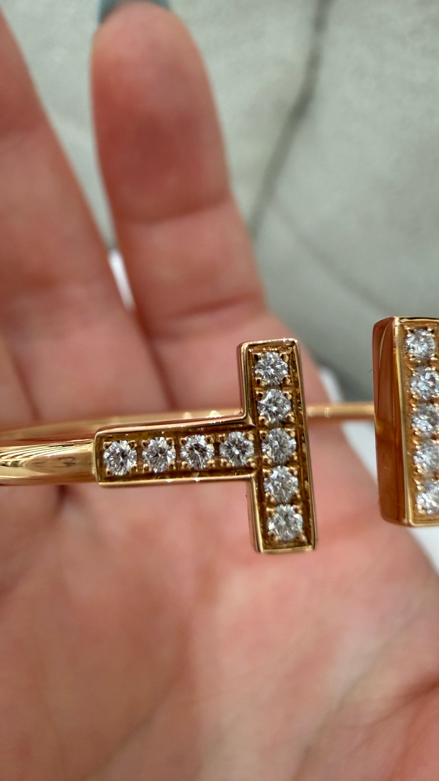 Tiffany Rose gold Bangle
