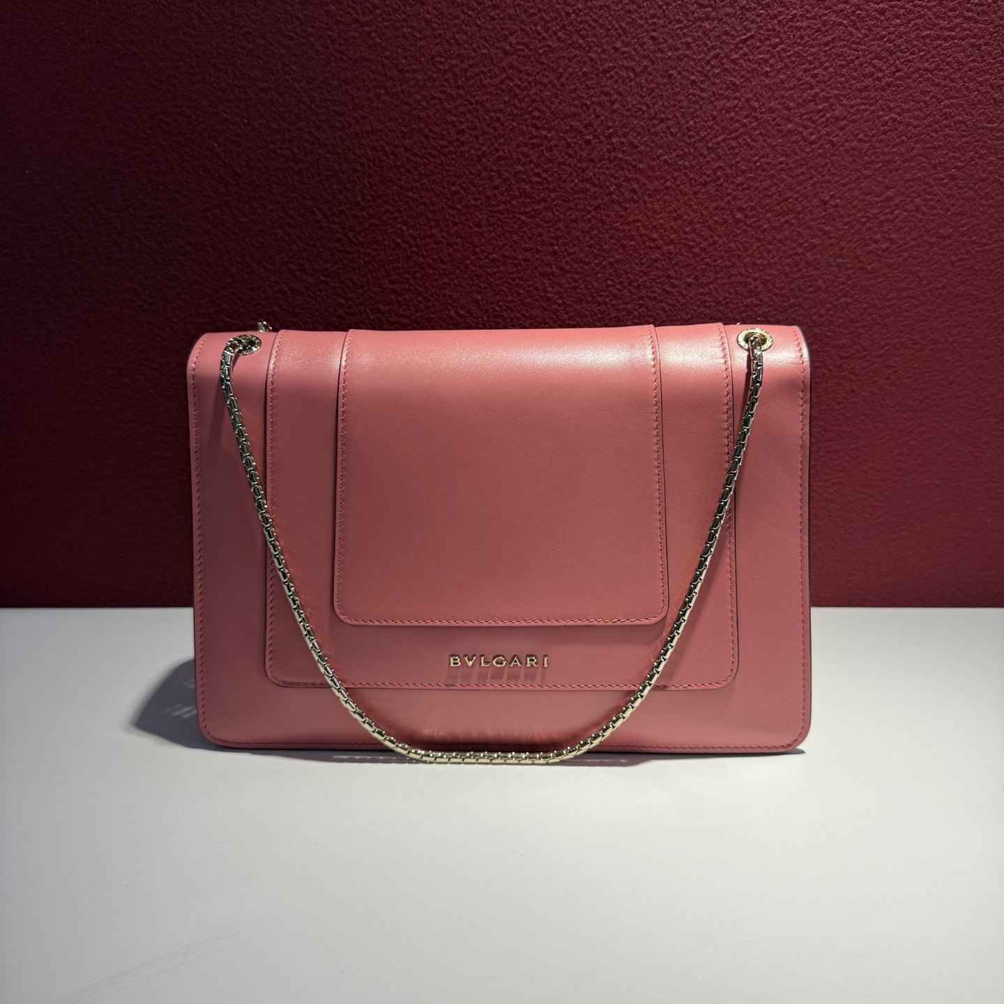 Bvlgari Serpenti Forever Pink Crossbody 28 x 19 x 7.5 cm – 11 x 7.5 x 2.9 inches 285170