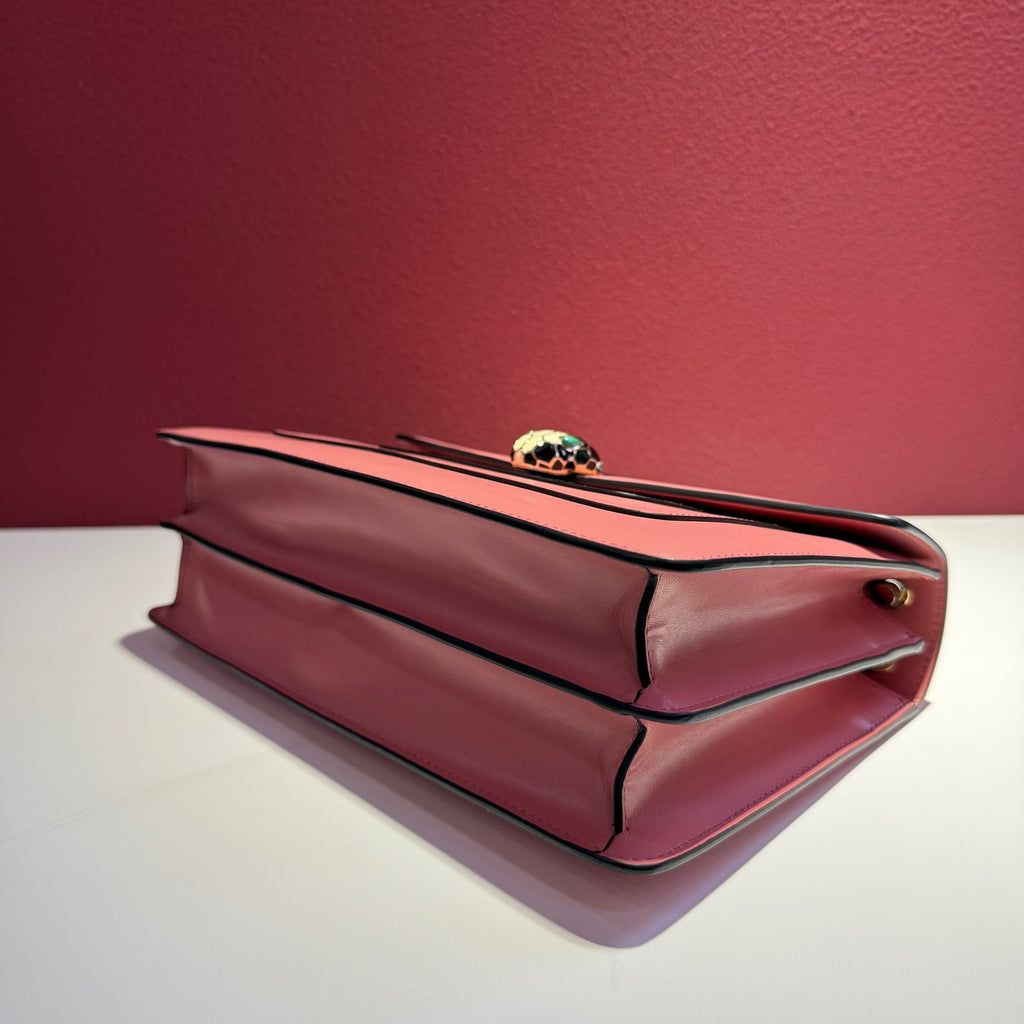 Bvlgari Serpenti Forever Pink Crossbody 28 x 19 x 7.5 cm – 11 x 7.5 x 2.9 inches 285170