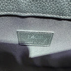 Dior Black Saddle Bag 24 centimeters x 17.5 centimeters 1ADPO095YKY_H15E