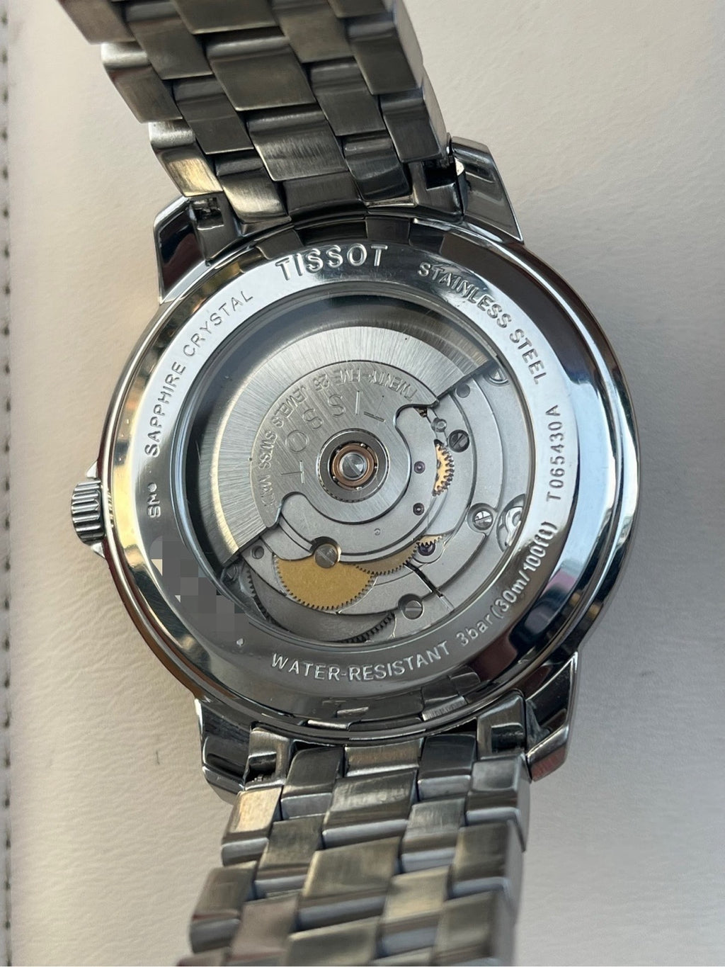 Tissot Black Automatic (self-winding) watch