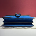 Gucci Alcantara Blue Crossbody