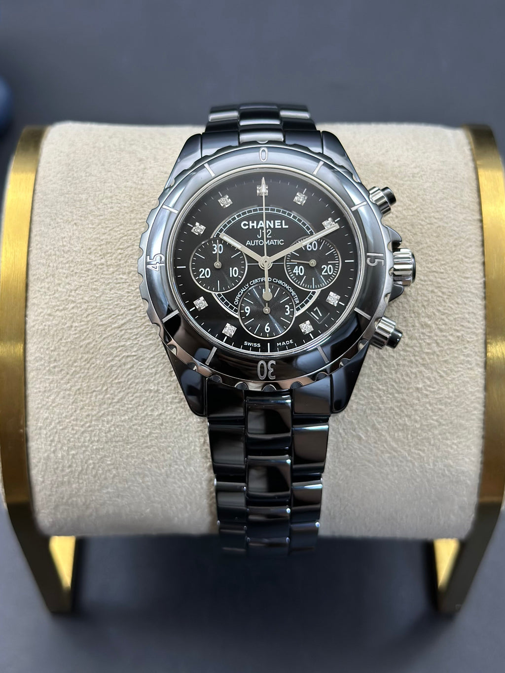 Chanel Black Automatic (self-winding) watch