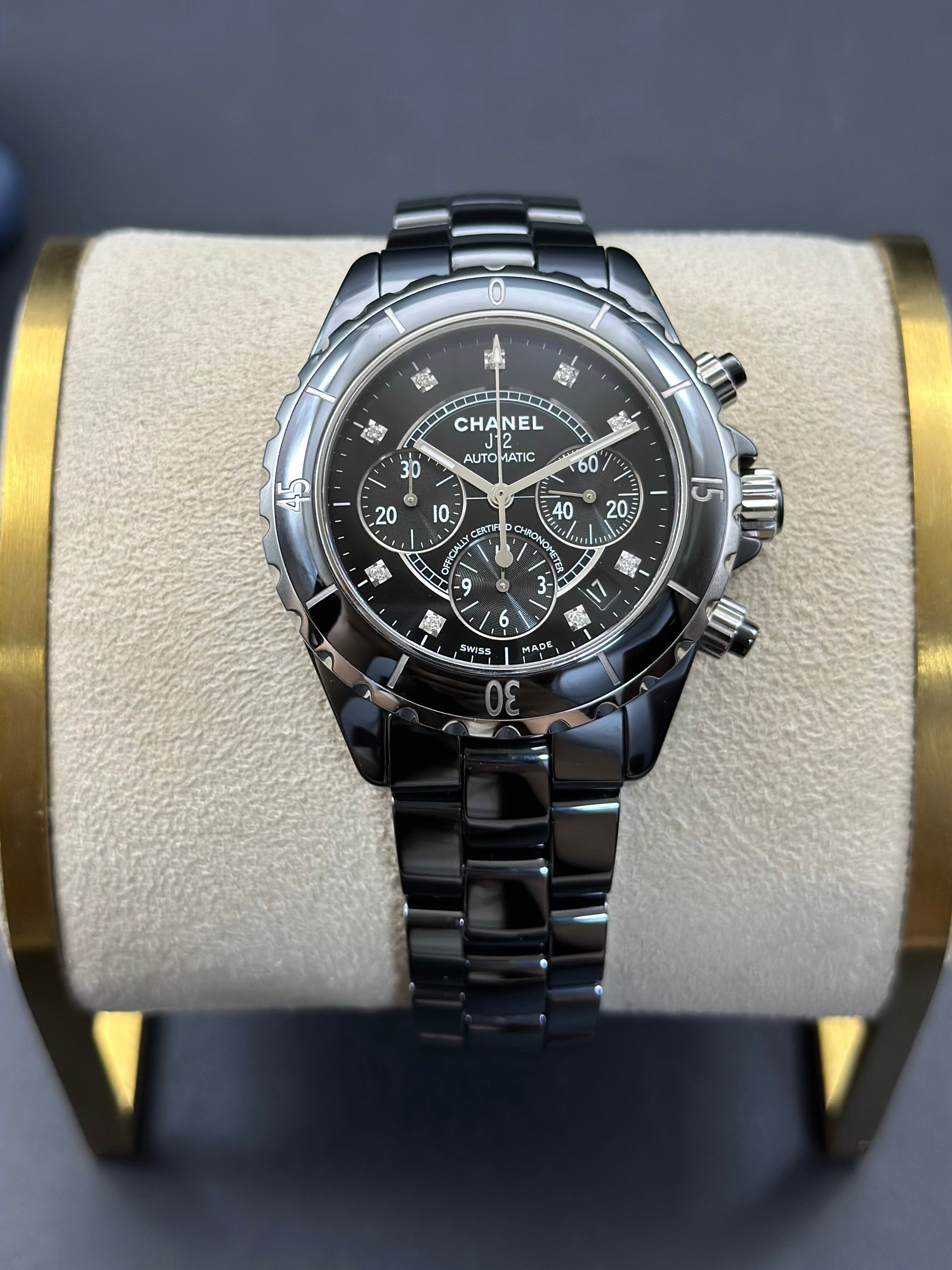 Chanel Black Automatic (self-winding) watch