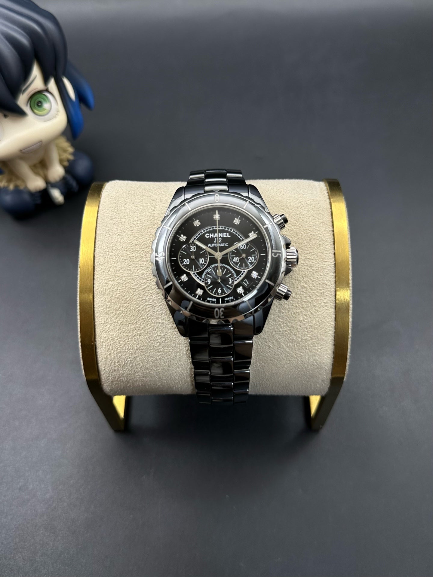 Chanel Black Automatic (self-winding) watch