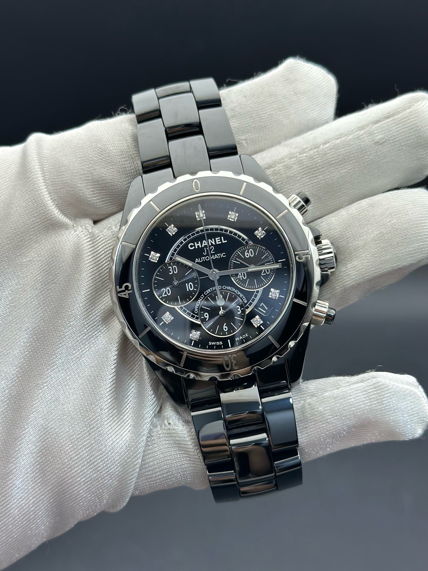 Chanel Black Automatic (self-winding) watch