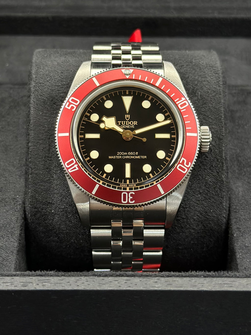 Tudor Red Automatic (self-winding) watch