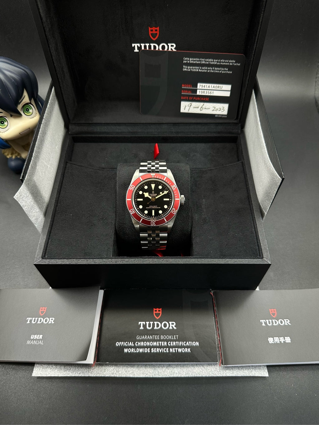 Tudor Red Automatic (self-winding) watch